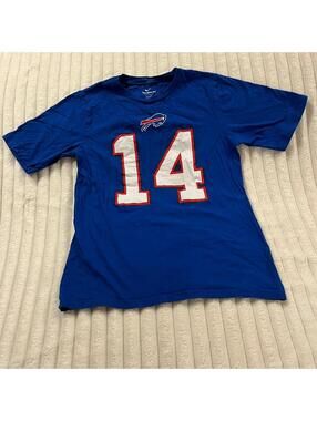 NFL Buffalo Bills Blue Kids Short Sleeve Tshirt Boys Size XL